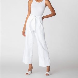 Brand new J brand high rise jean with tie